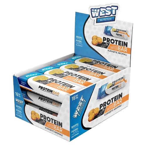 West Nutrition Protein Bar 50 Gr 16 Adet